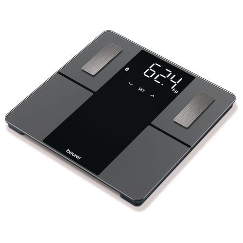 BF500BT Super Black Edition Bilancia Pesapersone Diagnostica Bluetooth 8 utenti 180 Kg colore Nero