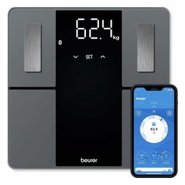 BF 500 BT Super Black Edition Bilancia Diagnostica Elegante con Funzione Bluetooth