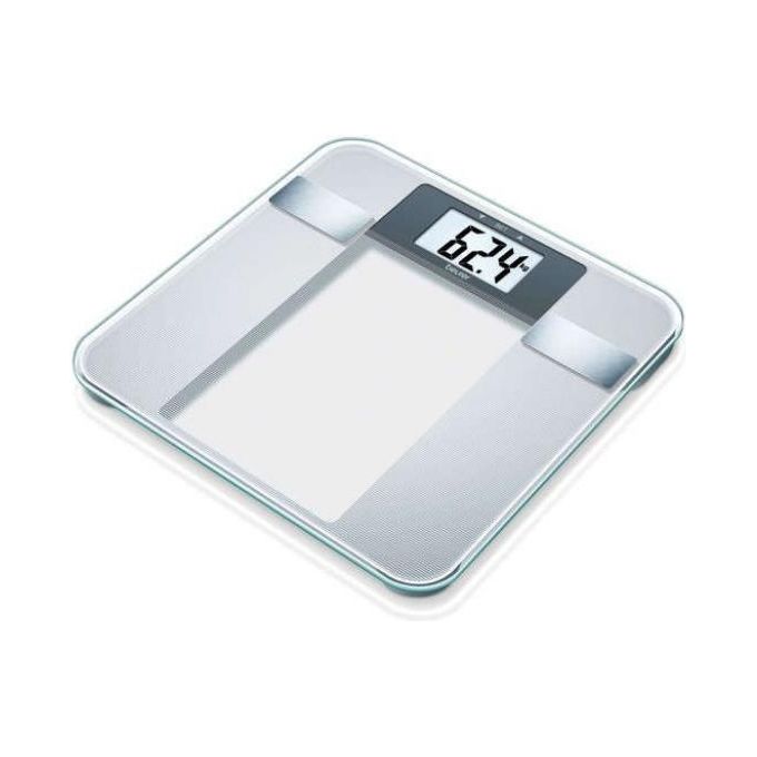 Image of Beurer BG 13 Bilancia Diagnostica in Vetro Portata 150 Kg Inox