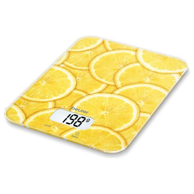 Beurer Bilancia da cucina 5kg/1gr Disp.digitale fantasia Lemon