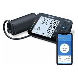 Beurer Bm-54 Sfigmomanometro Bluetooth con App Gratuita Display XL Nero