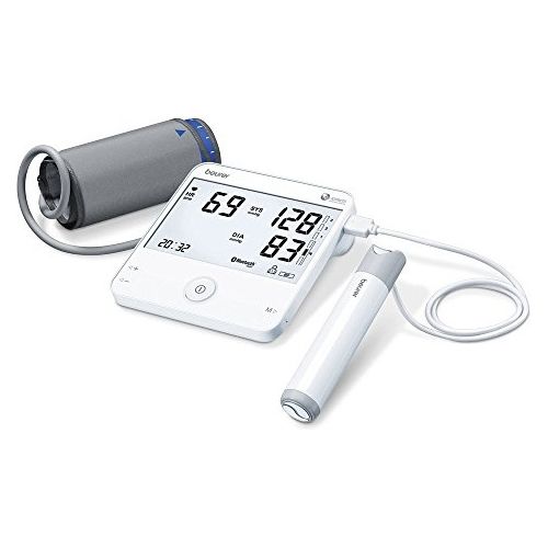 Beurer BM 95  Misuratore di Pressione da Braccio con Funzione ECG Connessione Bluetooth Rilevazione di Fibrillazioni Atriali e Ventricolari