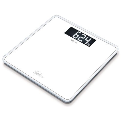 73579 SignatureLine Bilancia Pesapersone in Vetro portata 200 Kg display XL Quick Start colore Bianco