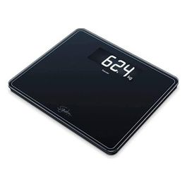 GS 410 Signature Line Black Bilancia in Vetro XXL con Portata fino a 200kg Nero