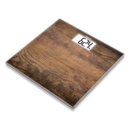 GS203WOOD Bilancia in Vetro Effetto Legno Wood