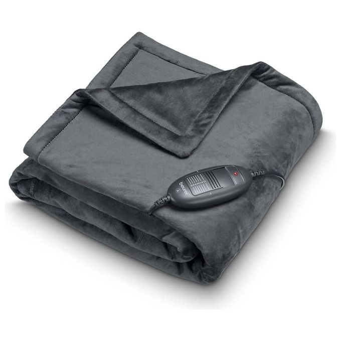 Beurer HD74 Limited Edition Termocoperta con Dispositivo di Termoregolazione 130x150 Grigio