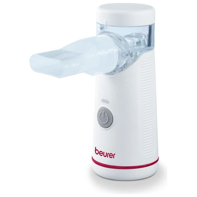 Beurer IH51 Aerosol portatile a membrana oscillante. Rumorosita' 42 db Funzione di autopulizia Batteria ricaricabile 2 velocita' di nebulizzazione. Include Custodia e cavo USB-C di ricarica