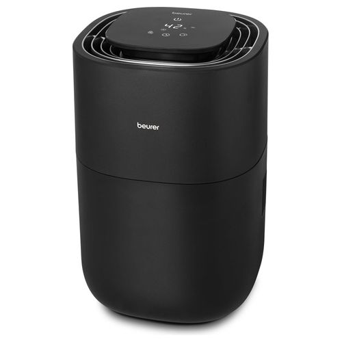 10069 LB 200 Umidificatore per ambienti fino a 30 m² Tecnologia di evaporazione a freddo 3 livelli di velocità Funzione di asciugatura del filtro Display digitale colore Nero