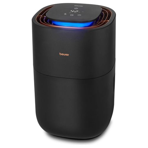 LB 300 PLUS Umidificatore d'Aria Evaporazione Naturale 3 L 300 ml/h 26W per ambienti fino a 45 m² colore Nero