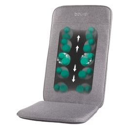 MG 202 Cuscino Massaggiante Shiatsu 2 Livelli di Intensita' Grigio Chiaro