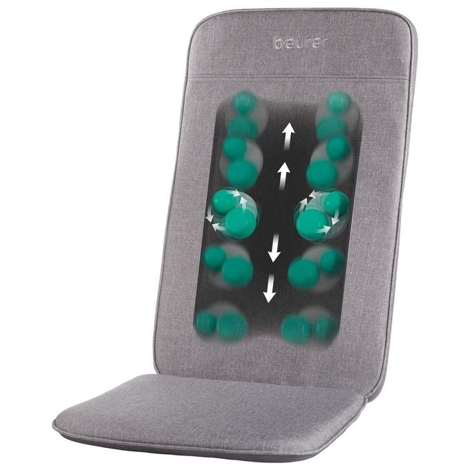 Image of Beurer MG 202 Cuscino Massaggiante Shiatsu 2 Livelli di Intensita' Grigio Chiaro