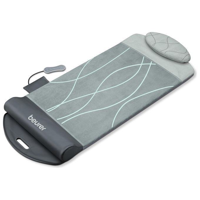 Beurer MG 280 Tappetino Yoga e Stretching con 7 Camere d'Aria e Funzione Riscaldamento per Allungare e Rilassare la Muscolatura