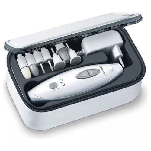 Beurer MP 41 - Fresa per Unghie con 7 Accessori Professionali per Manicure e Pedicure