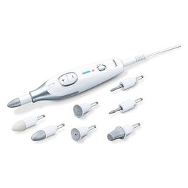 MP 42 Set Manicure e Pedicure - Fresa per unghie a regolazione continua per manicure e pedicure con 7 accessori con luce LED extra