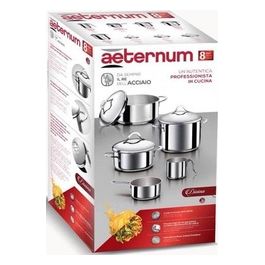 Batteria di Pentole 8 Pezzi Divina