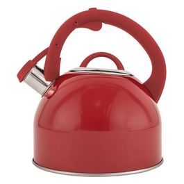 Bollitore 2.5 Litri Acciaio Collezione Winter Wonderland Rosso Adatto ai piani ad Induzione