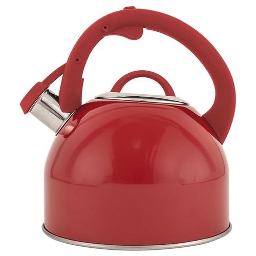 Bollitore 2.5 Litri Acciaio Collezione Winter Wonderland Rosso Adatto ai piani ad Induzione