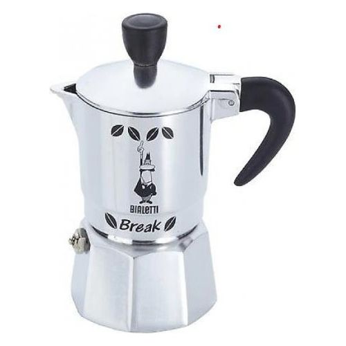 Break Caffettiera Espresso Tazza 3 Alluminio Grigio 13x9x17 cm