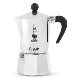 Break Caffettiera Espresso Tazza 1 Alluminio Grigio 11x7x14 cm