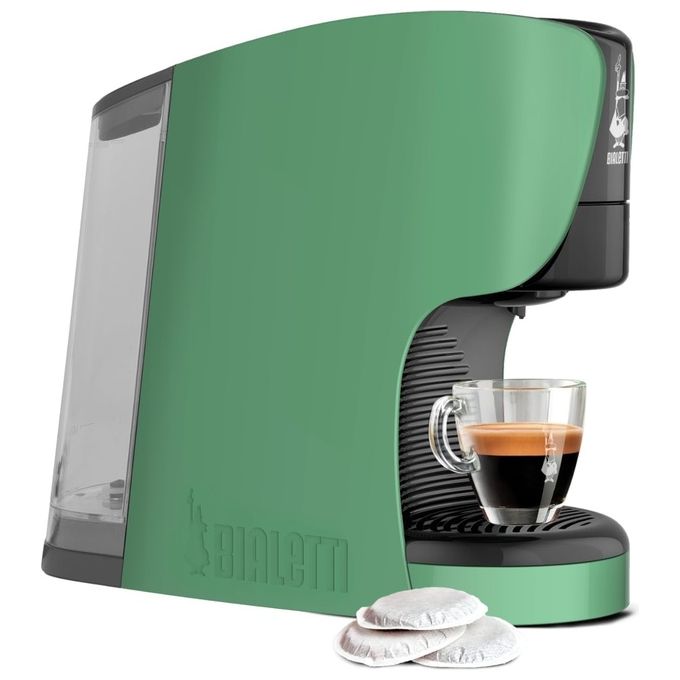 Bialetti Bundle Dama Cialde Ese Green con 30 Cialde Ese 44mm