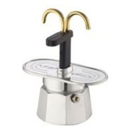 Caffettiera 2 Tazze Mini Express Argento