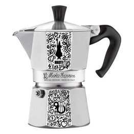 Bialetti Caffettiera 90 Anniversario Moka Express Cromo Satina