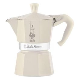 Caffettiera Moka 3 Tazze Collezione Winter Wonderland Colore Panna
