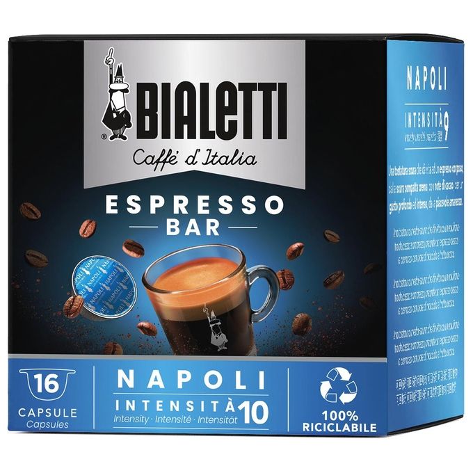 Bialetti Capsule Caffe Conf.16 Napoli Gusto Intenso