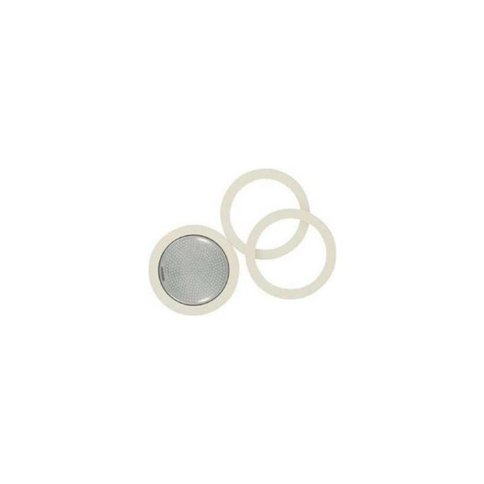 Image of Bialetti 3 Guarnizioni e Filtro in alluminio per caffettiera moka 12 tazze