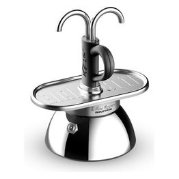 Bialetti Mini Express Induction Caffettiera Alluminio/Nero 2 Tazze