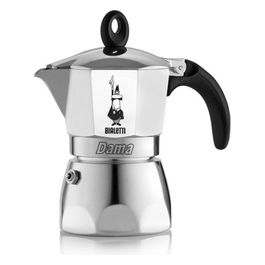 Moka Dama Caffettiera Alluminio/Argento 2 Tazze
