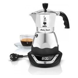 Bialetti Moka Elettrica Funzione Mantieni Caldo Timer 6 Tazze