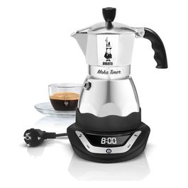 Bialetti Moka Elettrica Funzione Mantieni Caldo Timer 3 Tazze