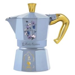 Moka Express Bridgerton 3 Tazze Manico anti scottatura Non adatta ad induzione 3 Tazze (130ml) Alluminio
