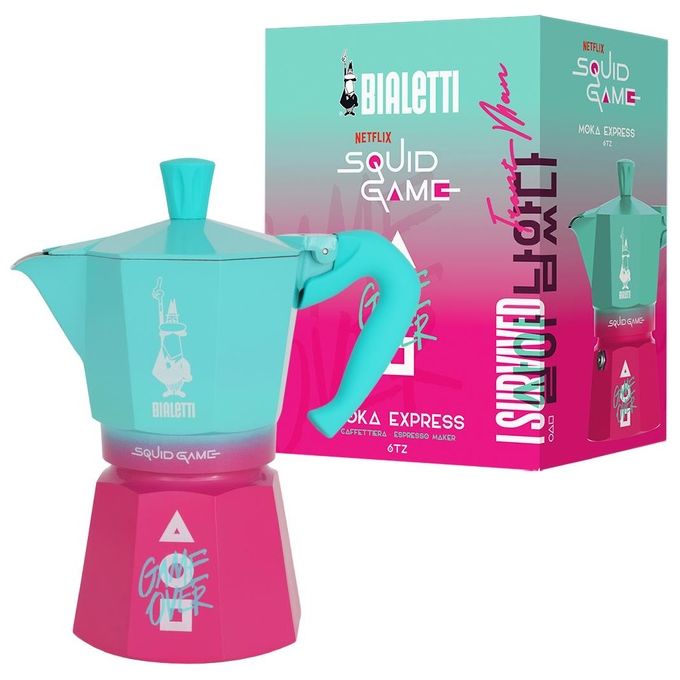 Bialetti Moka Express Squid Game© 6 Tazze