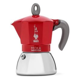 Moka Induction 6 Tazze Rosso