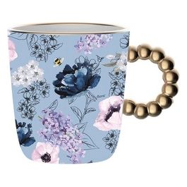Mug Bridgerton Modello BRID002 in Ceramica di Alta Qualità per Caffè e Tè dallo Stile Unico e Raffinato