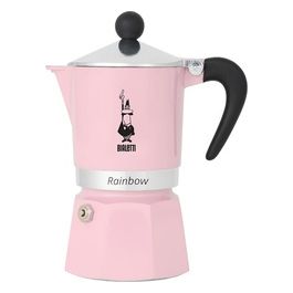Rainbow Caffettiera 3 Tazze Rosa Primavera 2024