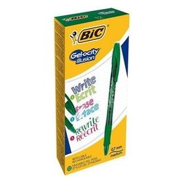 Bic 943443 Confezione 12 Penna Gel-Ocity Verde