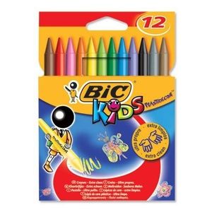 Bic Cf12 pastelli Kids Plastidecor