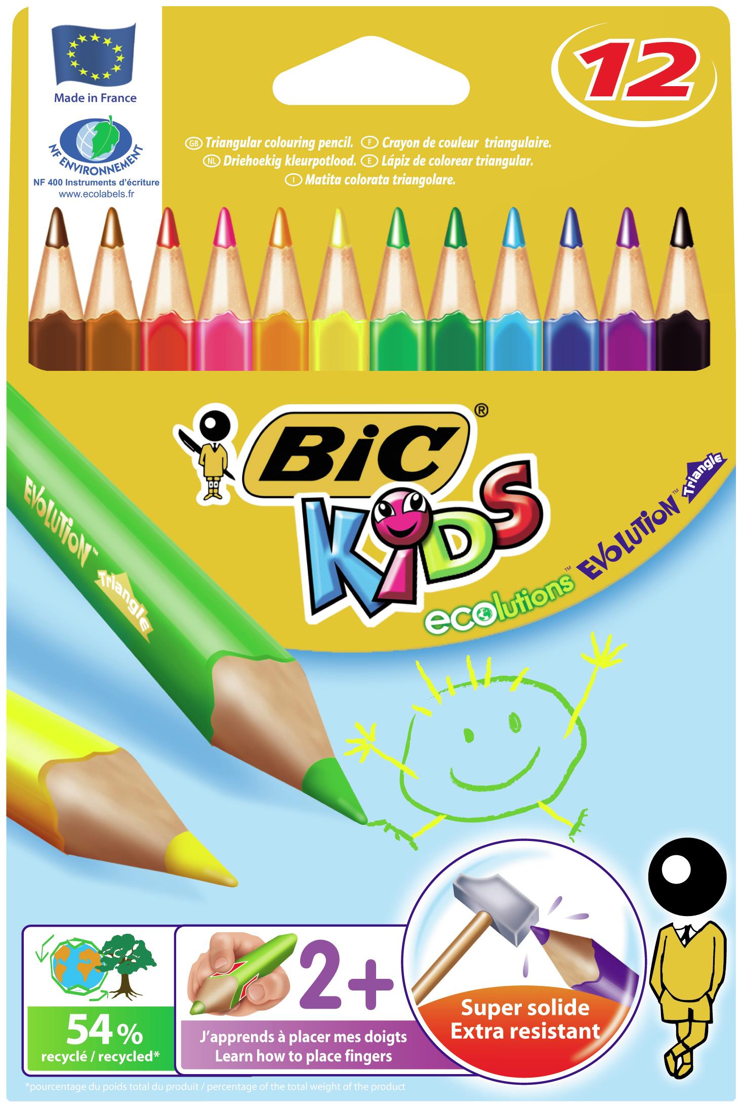 Bic Cf12 Pastelli Kids