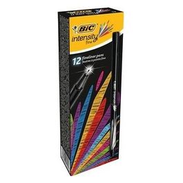 Bic Confezione 12 Penne Punta in Fibra 0,4mm Nero