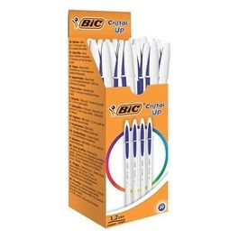 Bic Confezione 20 Penne Cristal Up Blu 1,2mm