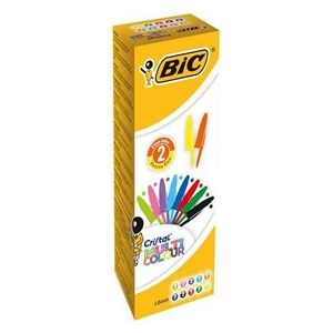 Bic Confezione 20 Penne Cristal Colori Assortiti 1,6mm