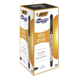 Bic Confezione 30 Gelocity Stic 0.5 Nero