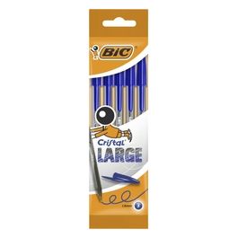 Bic Confezione 5 Blister Cristal 1.6 Blue