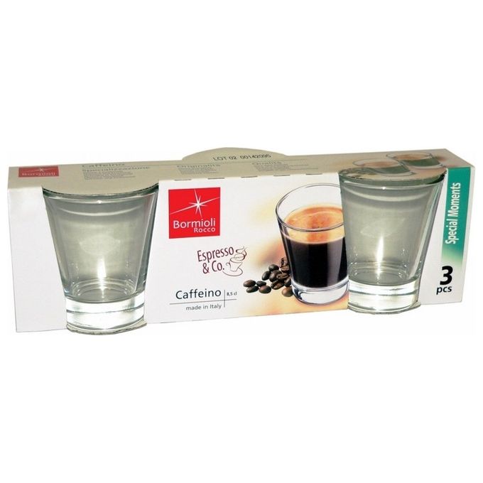 Bicchiere Limoncino Caffeino 3 Pz