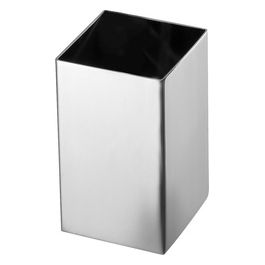 Bicchiere Serie Appoggio Metallo Cromato Metallo 10x6x6 Cm