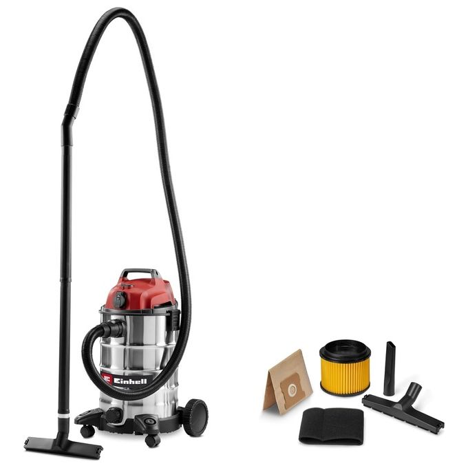 Einhell 2342490 TC-VC 1930 A Aspirapolvere Wet-Dry 30 L 1500 W 190 mbar 78 dB colore Rosso
