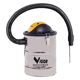 Bidone Aspiracenere Vigor Aspir-El Inox Lt.15 Watt 800
